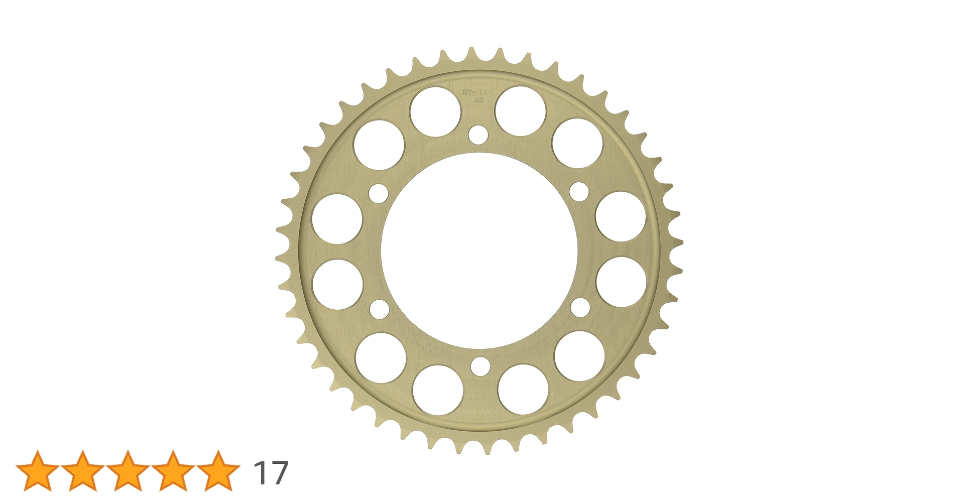 【未使用】SUNSTAR サンスター:RY-114-45 リアスプロケット Amazon | サンスター(SUNSTAR) リアスプロケット 品番RY-114-45
